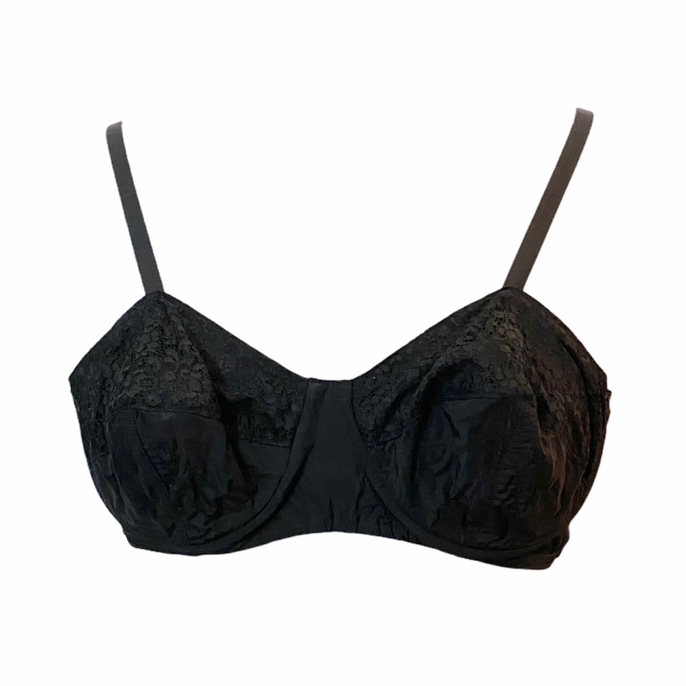 1950’s French Gaine Rumeur Designer Bullet Bra, Marseille France, 80FR, US30-32B